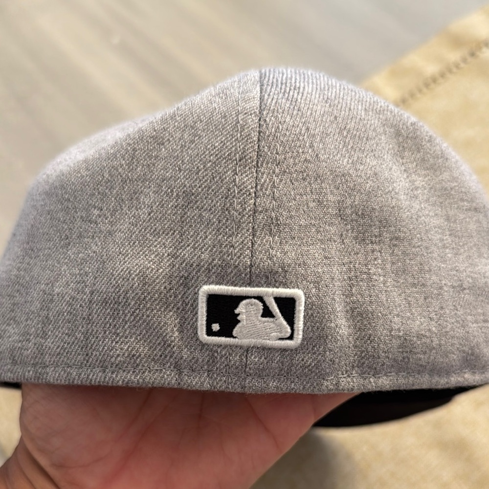 New Era Angels Gray/Black baseball hat - Picture 4 of 7